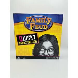Family Feud Board Game, Quirky Family Edition, Adult Game for Ages 16 and up